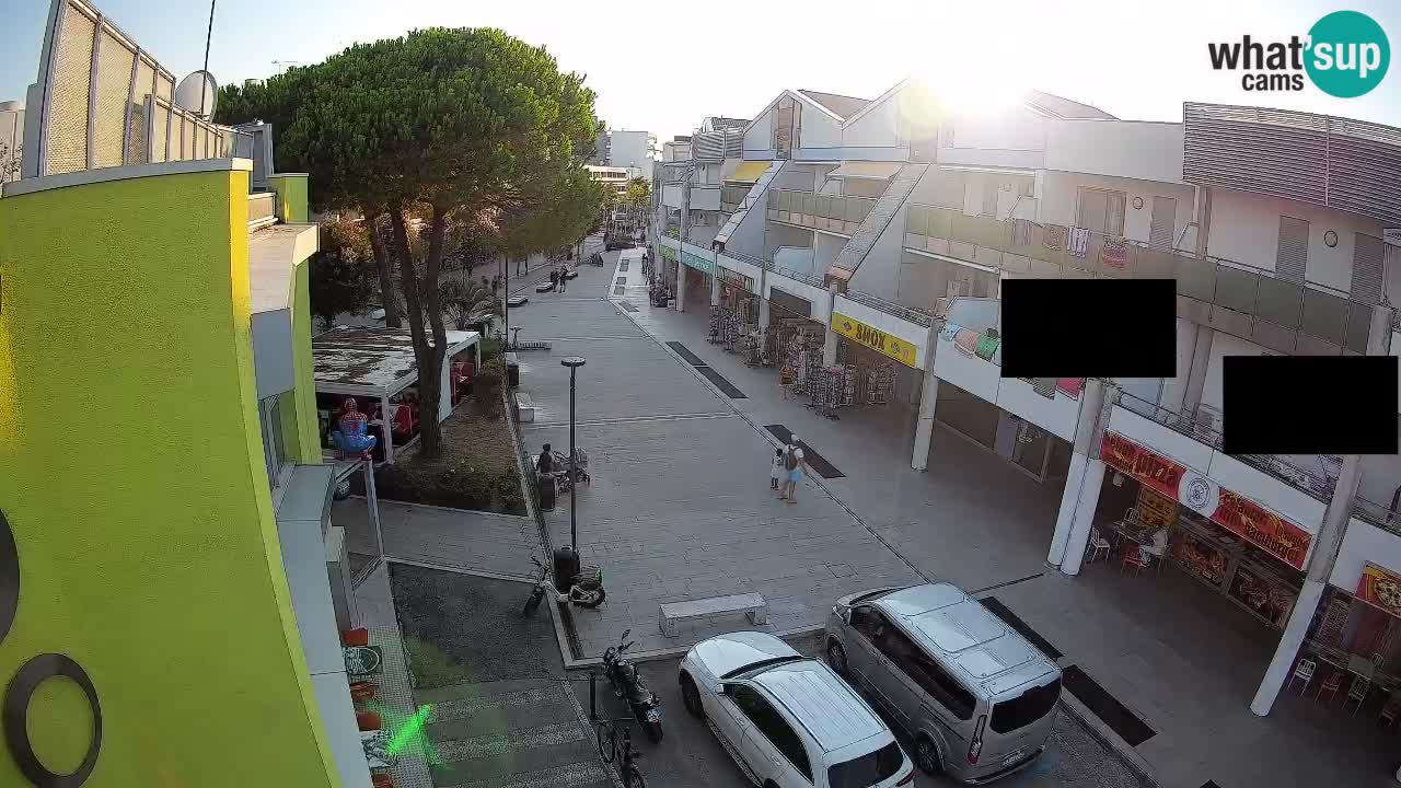 Webcam Calle Comercial de Bibione – En Directo