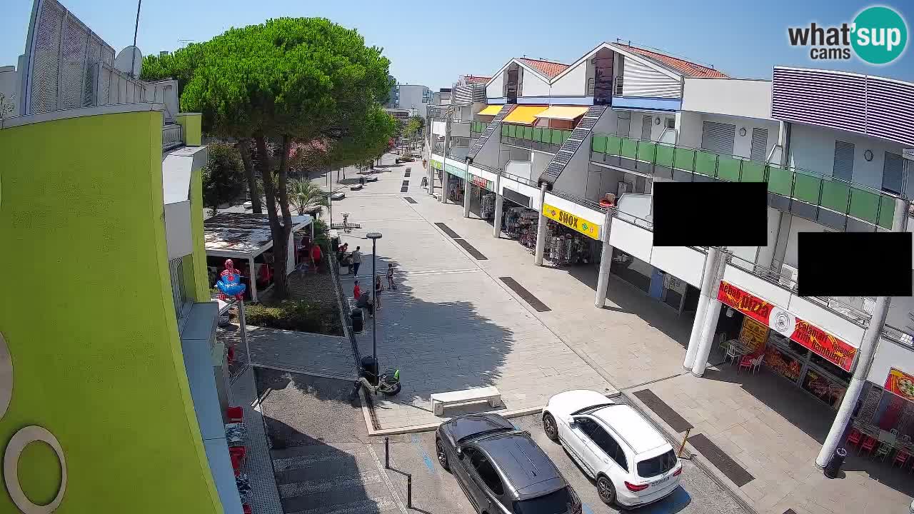 Webcam Calle Comercial de Bibione – En Directo