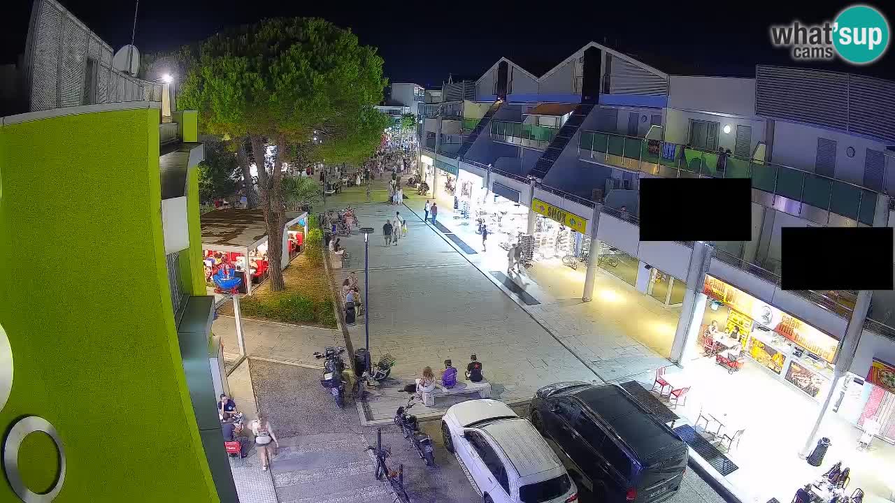 Webcam Via dello Shopping Bibione – Diretta Live