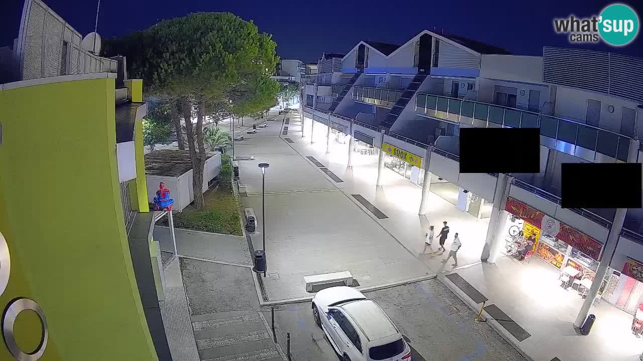 Webcam Bibione Einkaufsstraße – Liveblick
