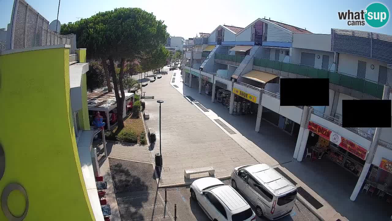 Webcam Via dello Shopping Bibione – Diretta Live