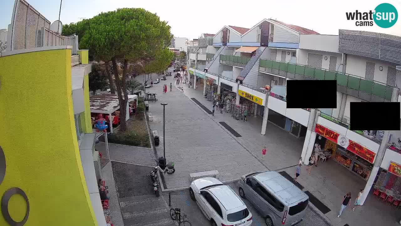 Webcam Via dello Shopping Bibione – Diretta Live