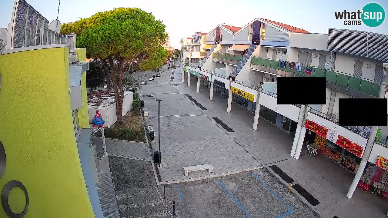Webcam Calle Comercial de Bibione – En Directo