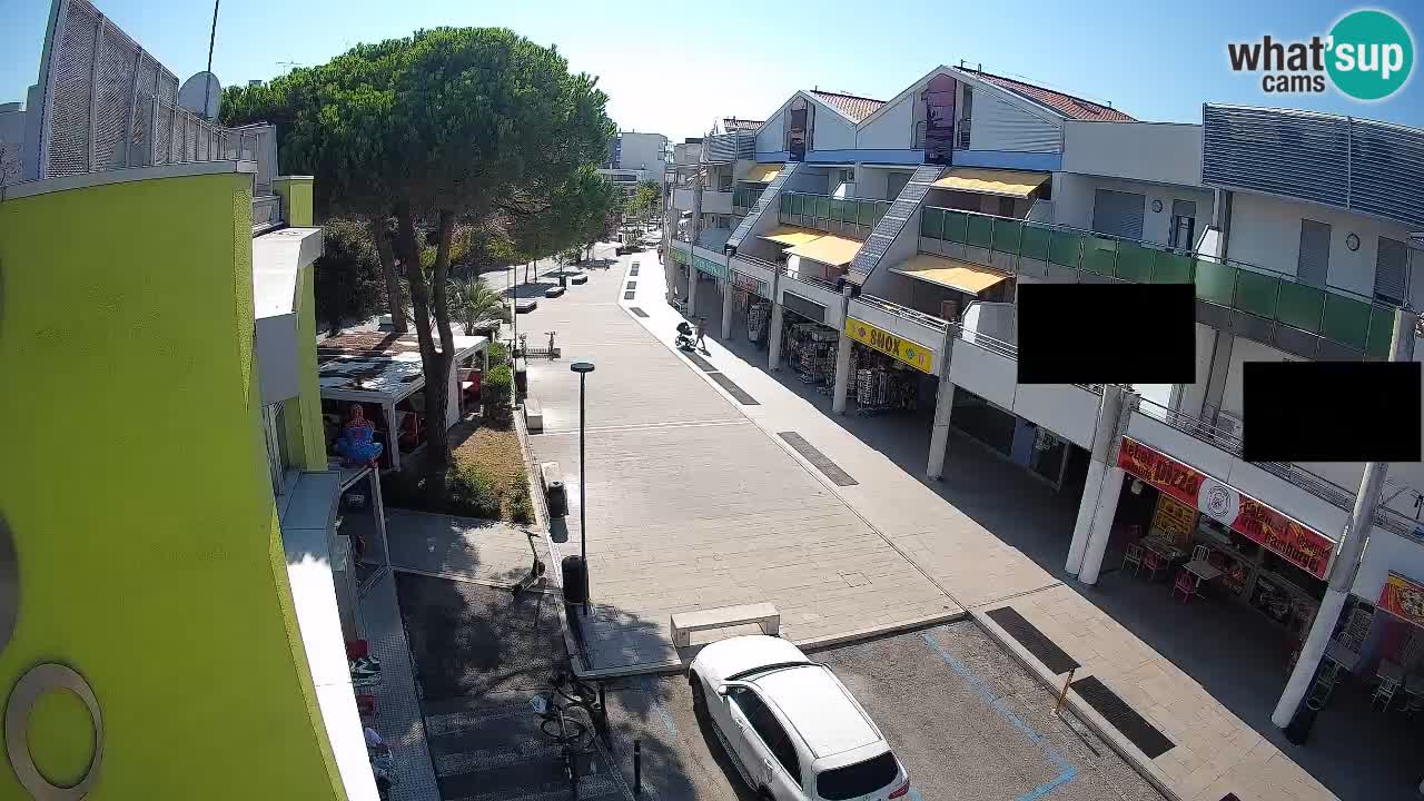 Webcam Via dello Shopping Bibione – Diretta Live