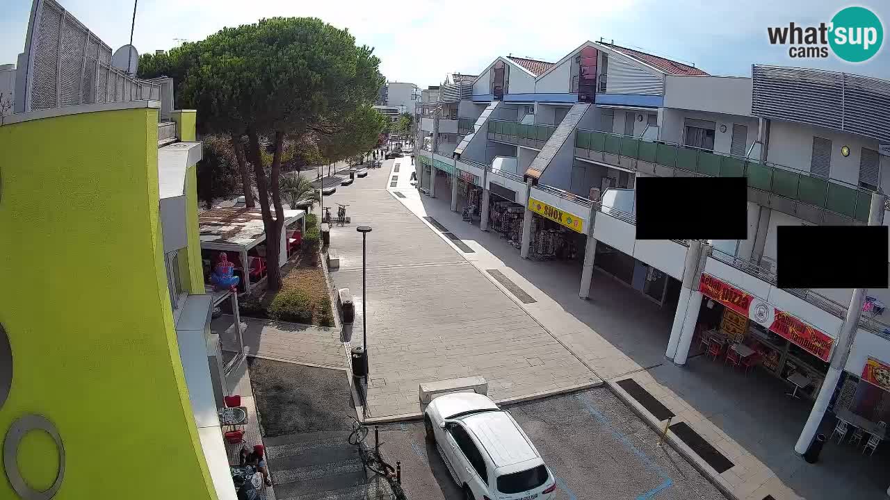 Webcam Calle Comercial de Bibione – En Directo