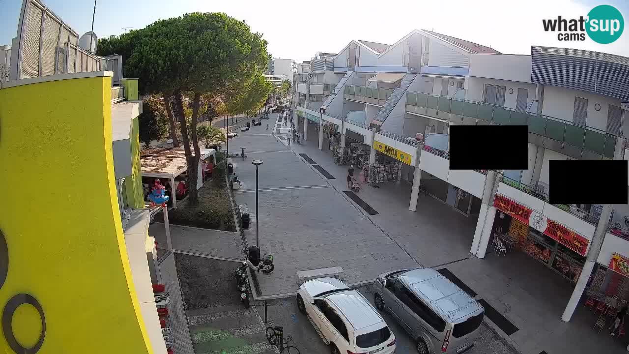Webcam Calle Comercial de Bibione – En Directo