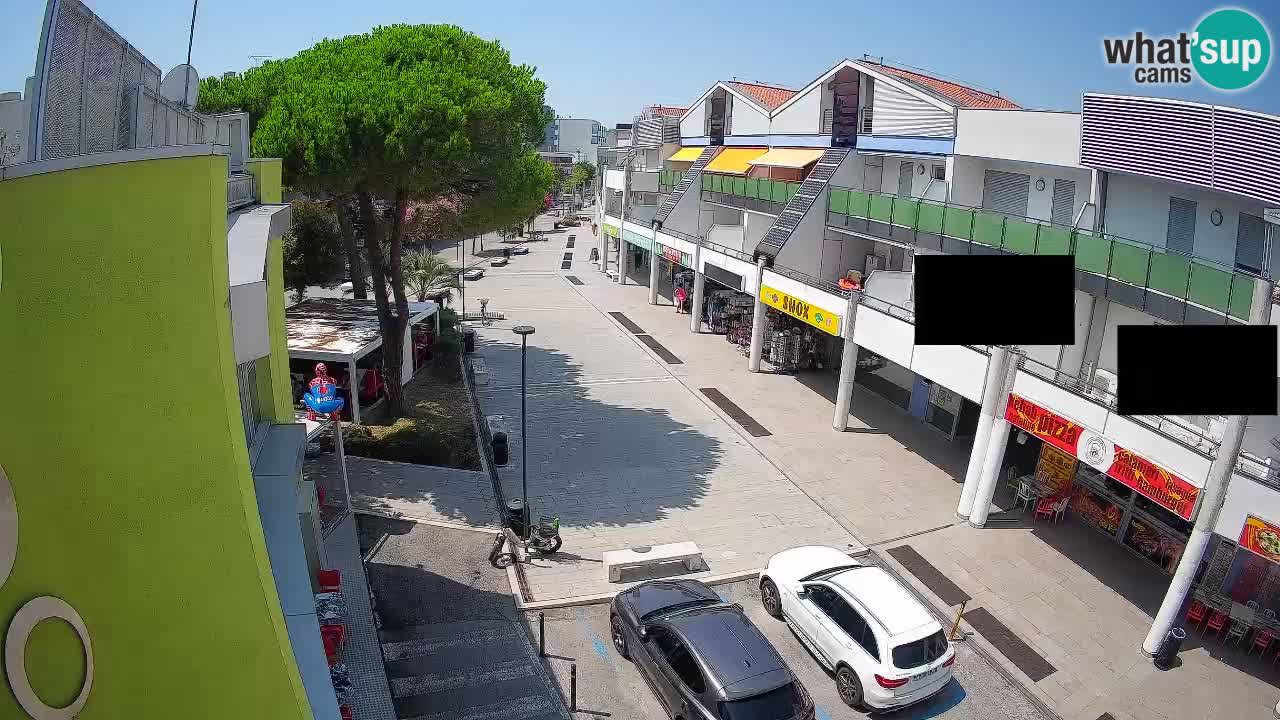 Webcam Via dello Shopping Bibione – Diretta Live