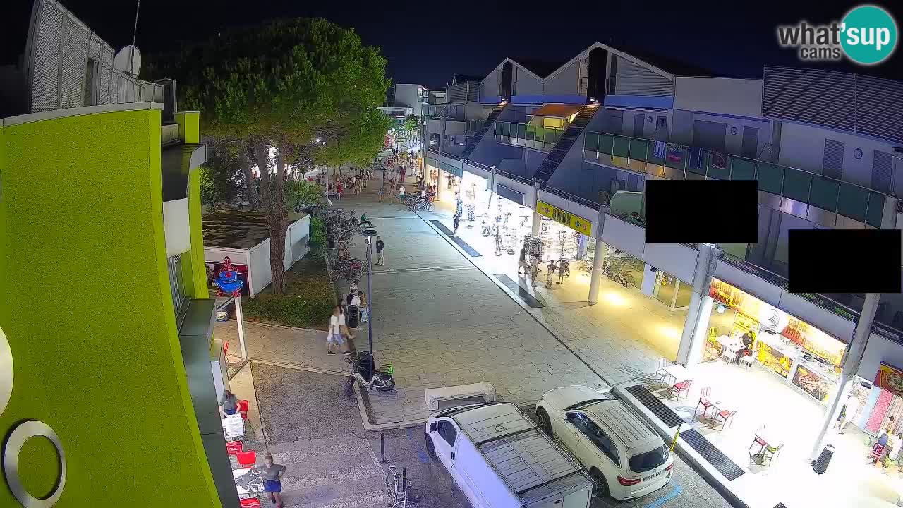 Webcam Bibione Einkaufsstraße – Liveblick