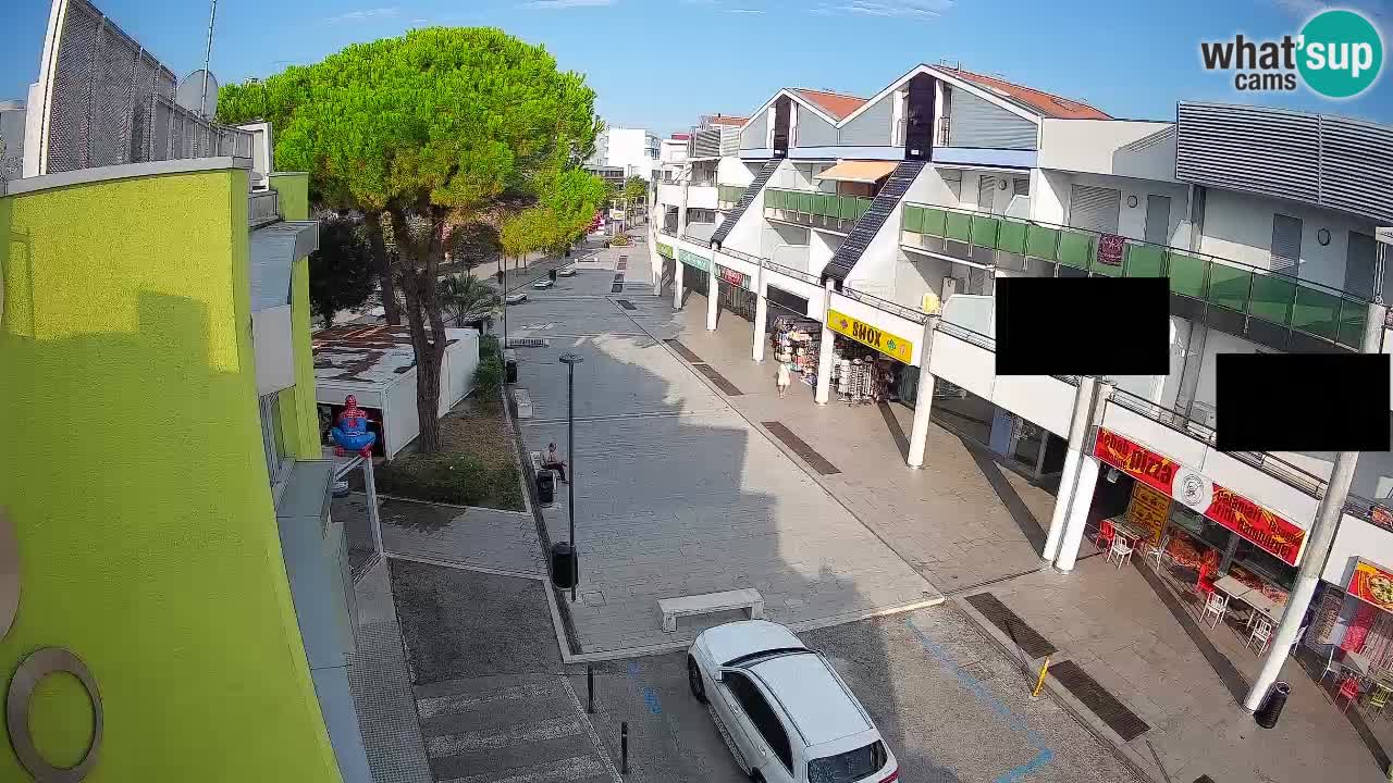 Webcam Bibione Einkaufsstraße – Liveblick