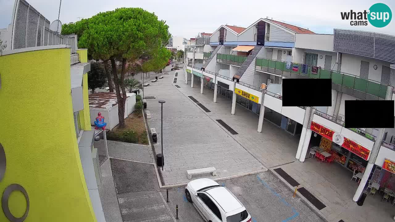 Web kamera Bibione – Trgovačka ulica uživo