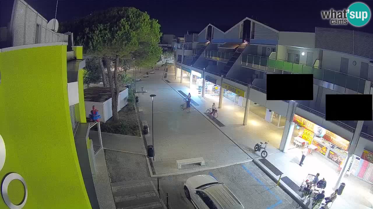 Webcam Bibione Einkaufsstraße – Liveblick