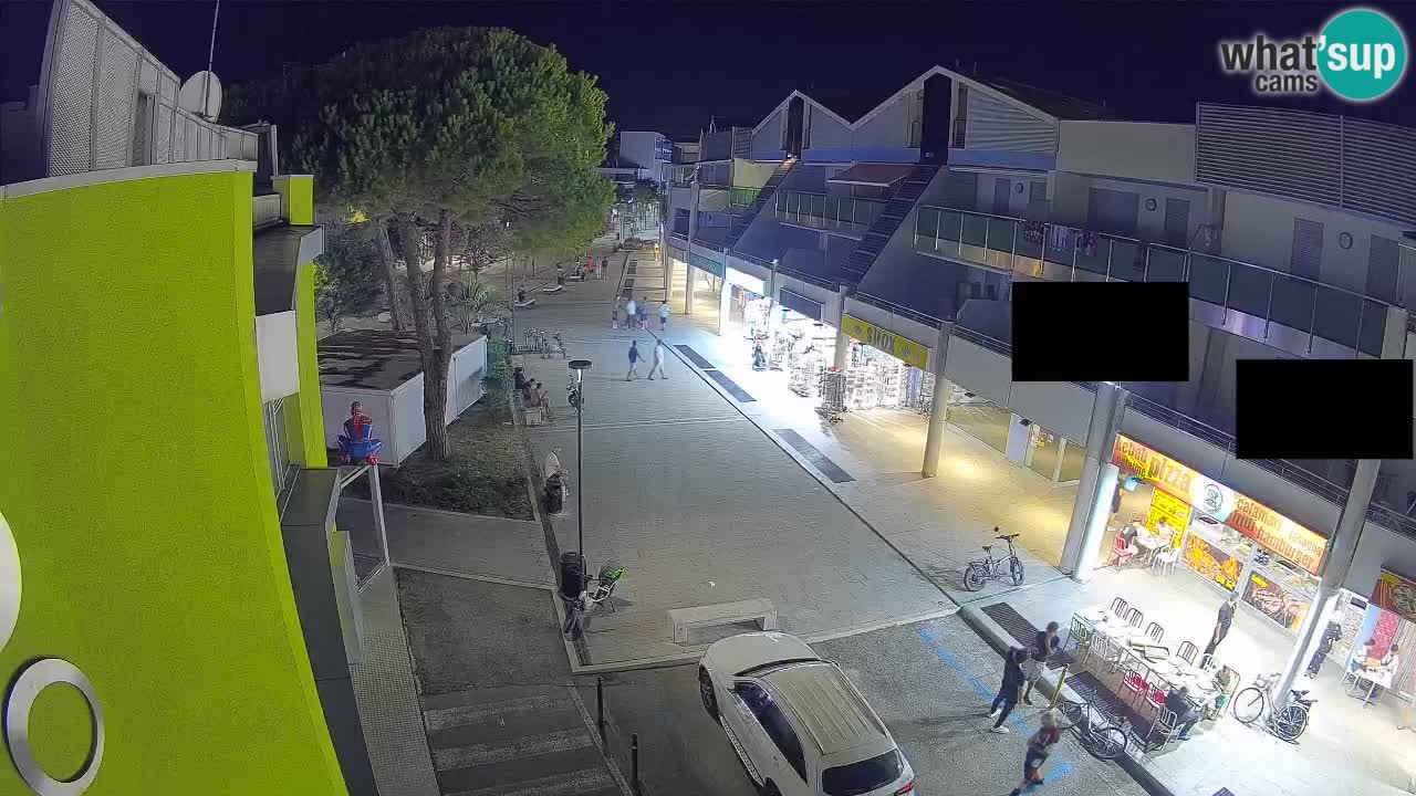 Webcam Via dello Shopping Bibione – Diretta Live