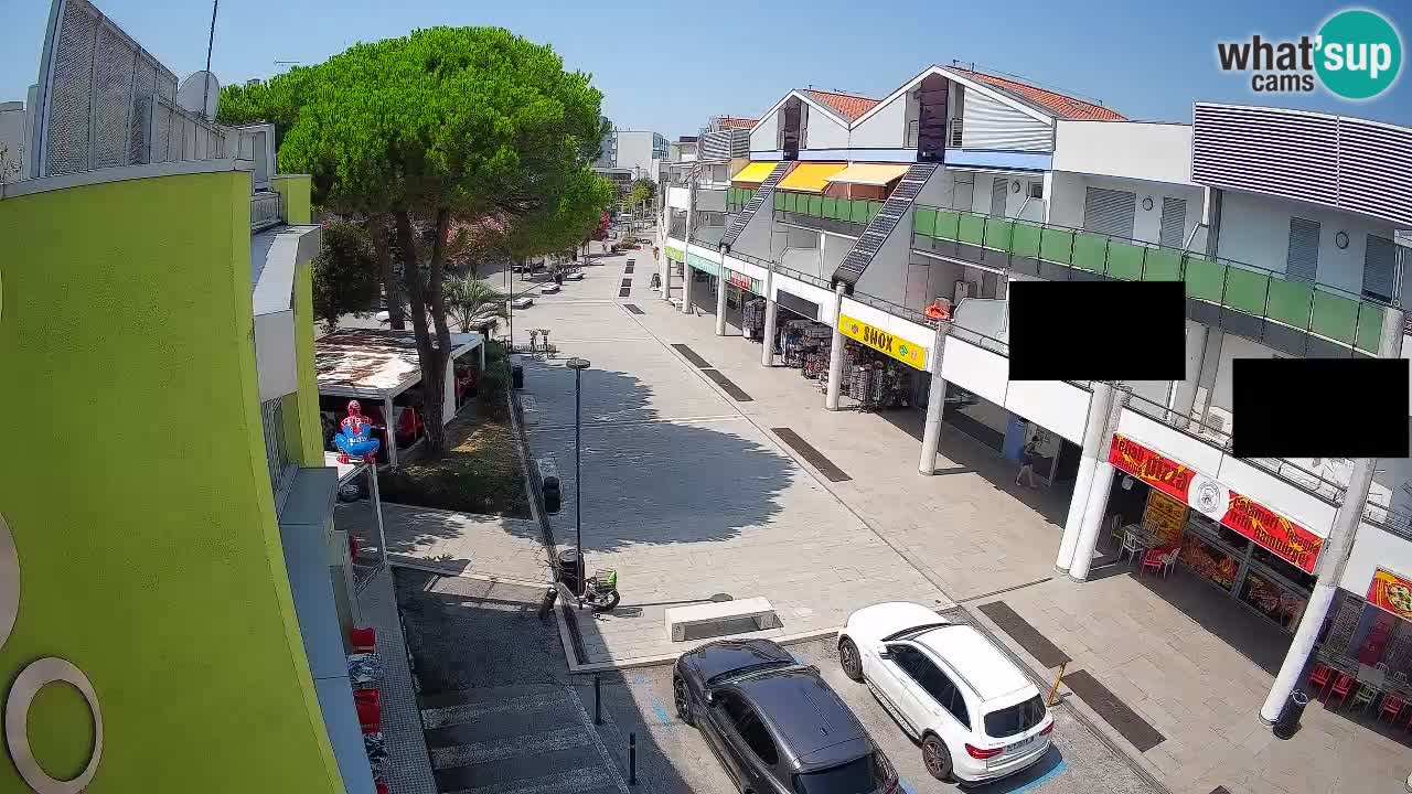 Webcam Via dello Shopping Bibione – Diretta Live