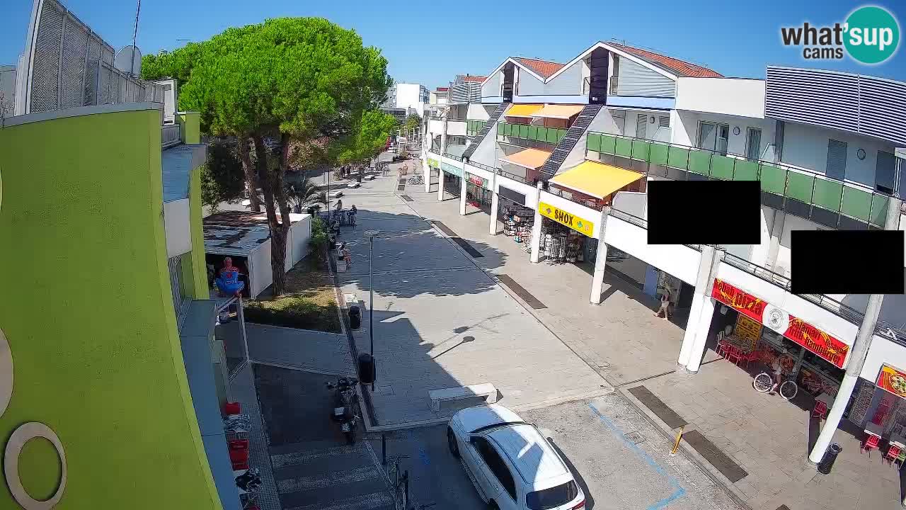 Webcam Calle Comercial de Bibione – En Directo