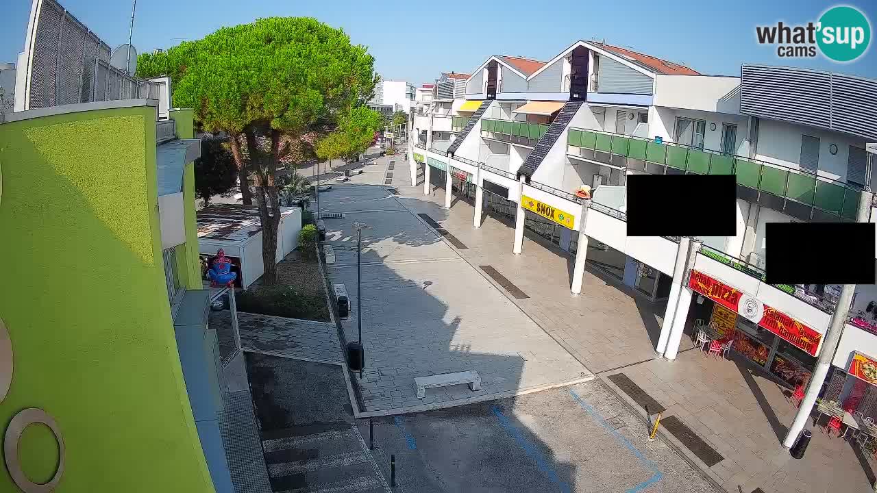 Webcam Bibione Einkaufsstraße – Liveblick