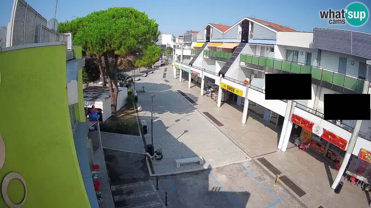 Webcam Via dello Shopping Bibione – Diretta Live