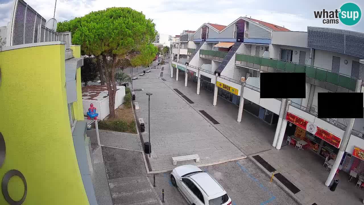 Webcam Bibione Einkaufsstraße – Liveblick