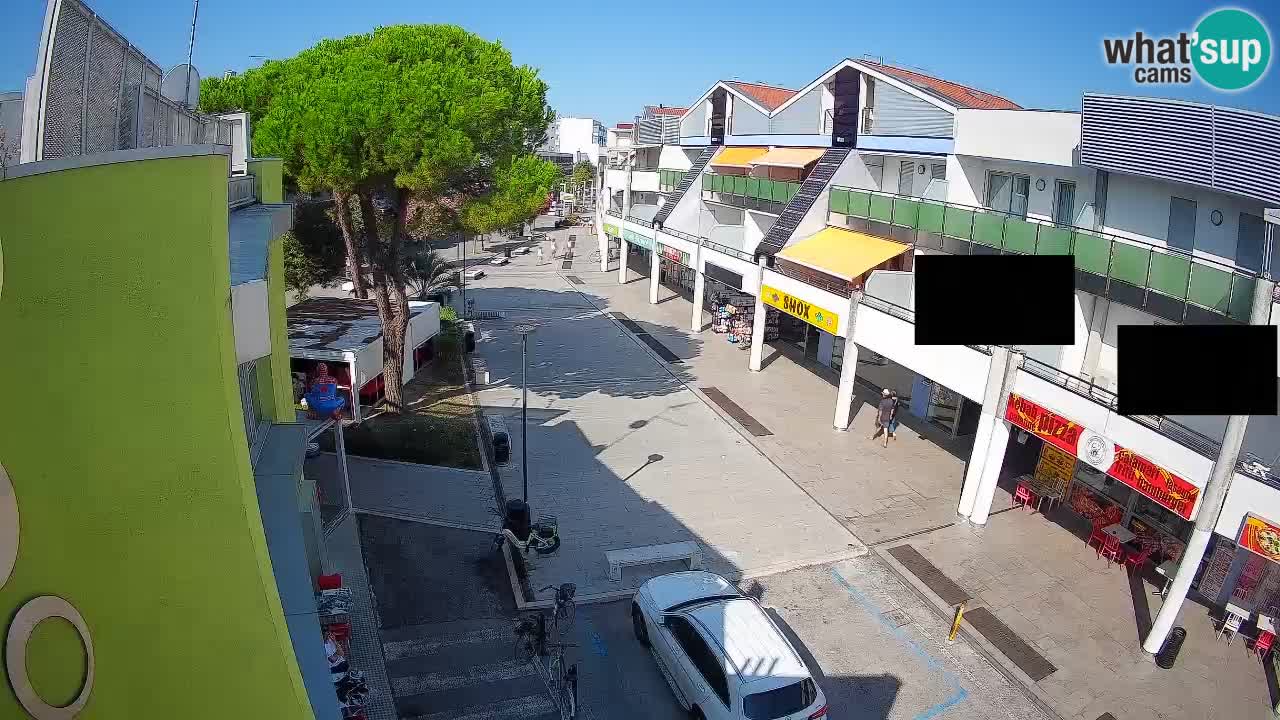 Webcam Via dello Shopping Bibione – Diretta Live