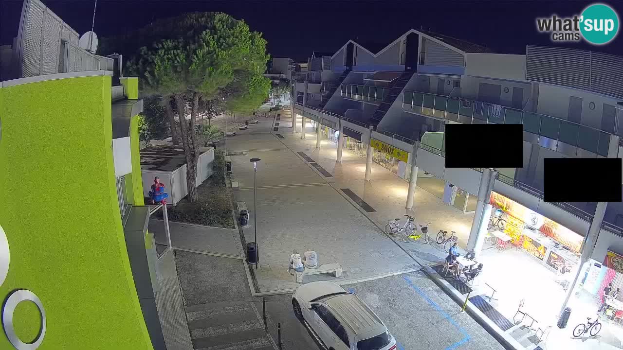 Webcam Rue Commerçante de Bibione – Vue en direct