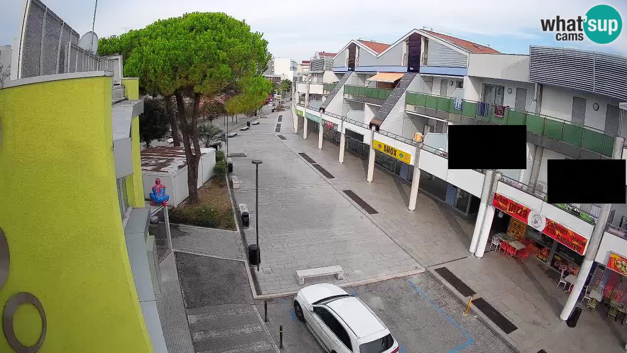 Webcam Calle Comercial de Bibione – En Directo