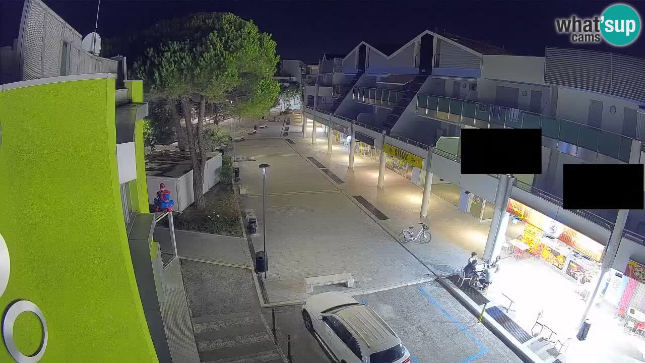 Webcam Bibione Einkaufsstraße – Liveblick