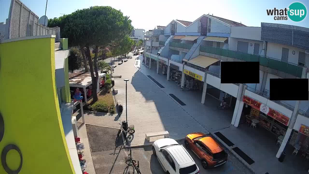 Webcam Via dello Shopping Bibione – Diretta Live