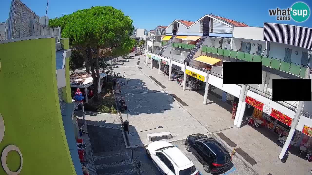 Webcam Bibione Einkaufsstraße – Liveblick