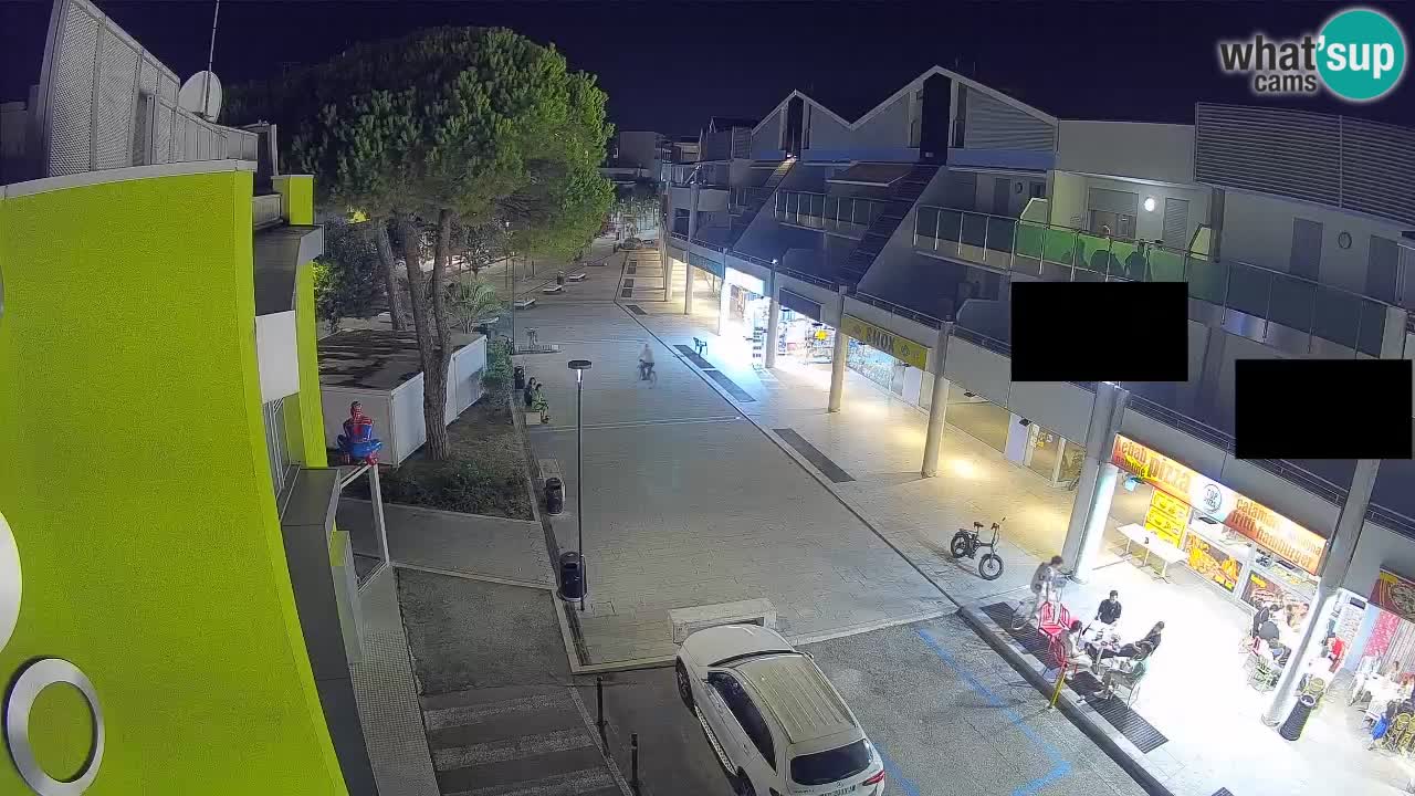 Webcam Bibione Einkaufsstraße – Liveblick