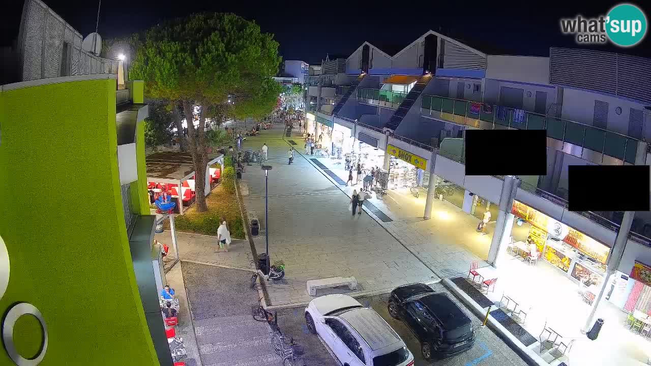 Webcam Bibione Einkaufsstraße – Liveblick