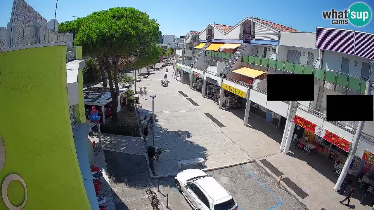 Webcam Bibione Einkaufsstraße – Liveblick