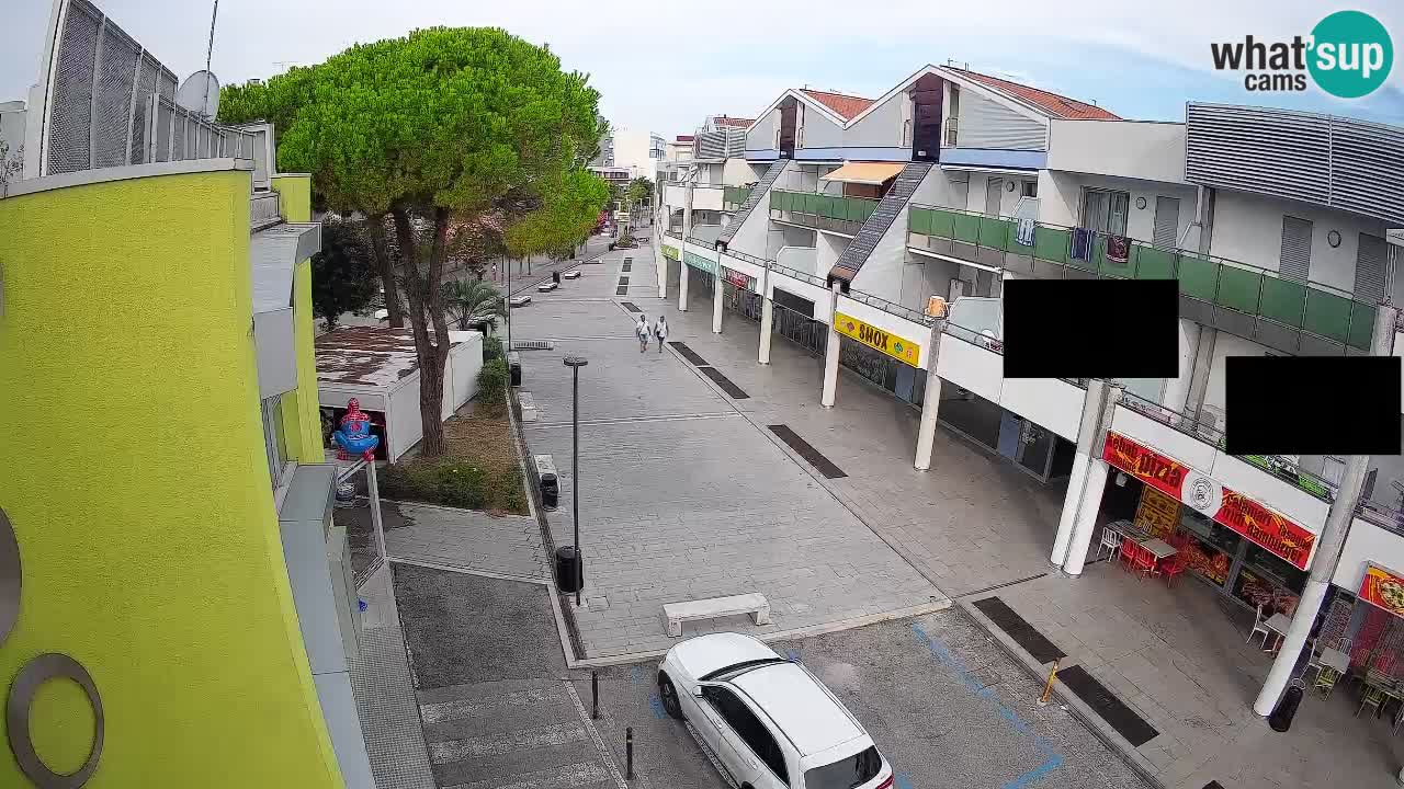 Webcam Via dello Shopping Bibione – Diretta Live