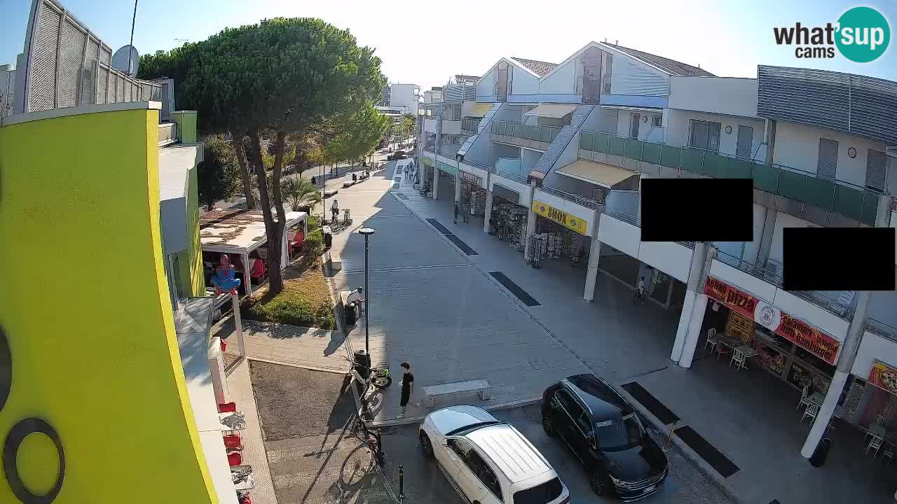 Webcam Calle Comercial de Bibione – En Directo