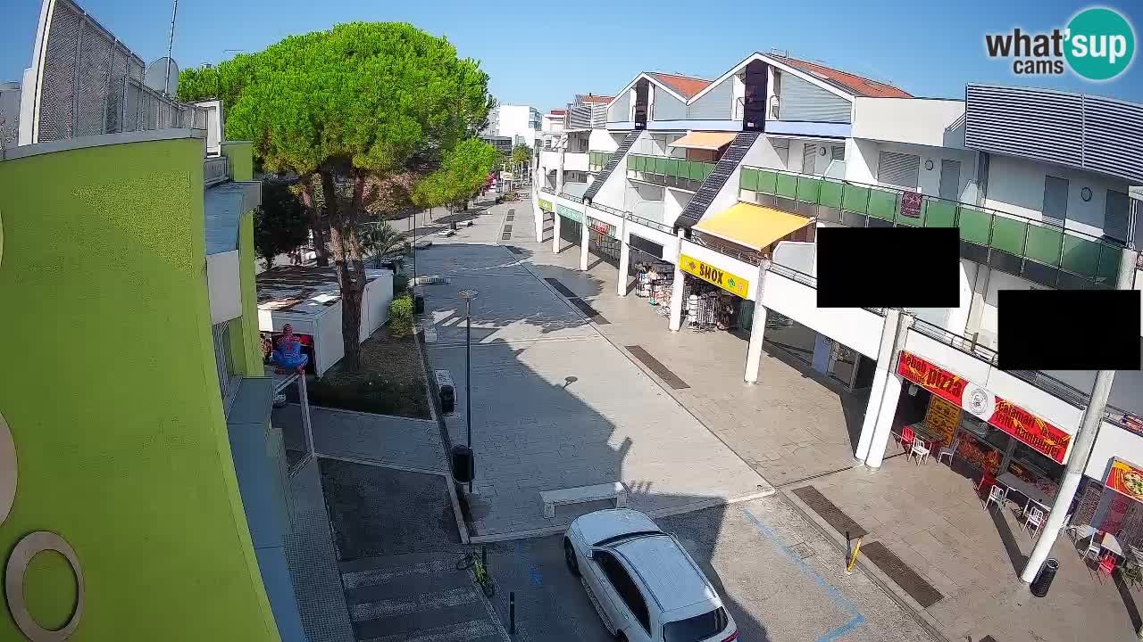 Webcam Via dello Shopping Bibione – Diretta Live