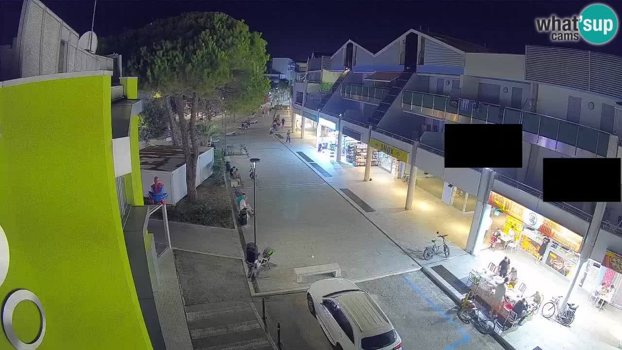 Webcam Calle Comercial de Bibione – En Directo