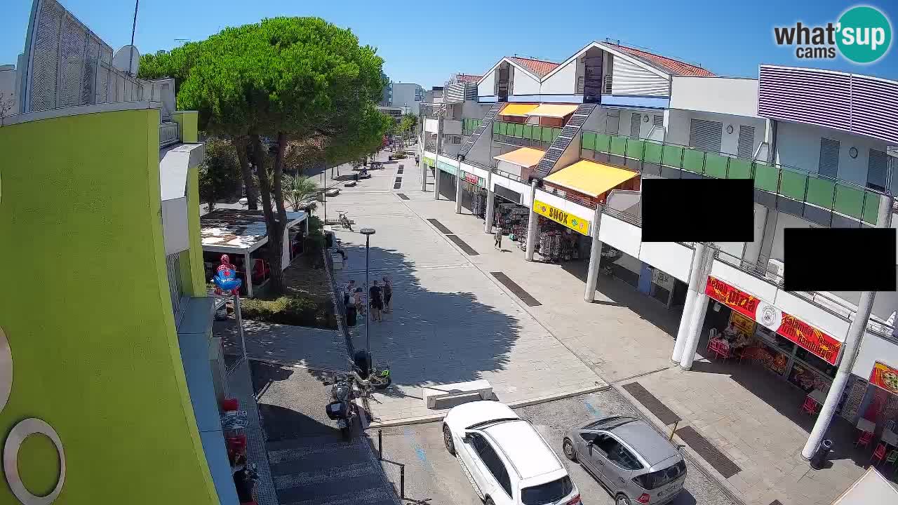 Webcam Bibione Einkaufsstraße – Liveblick