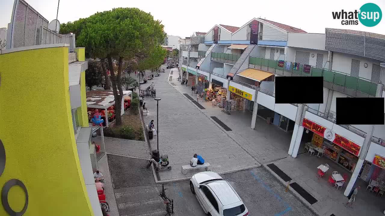 Webcam Bibione Einkaufsstraße – Liveblick