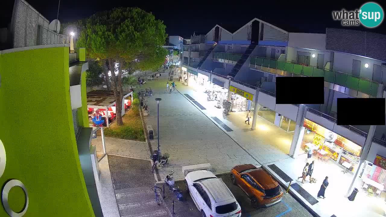 Webcam Via dello Shopping Bibione – Diretta Live