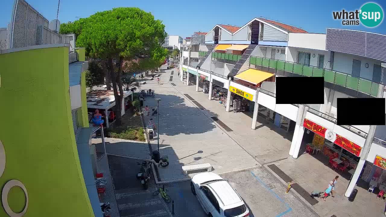 Webcam Via dello Shopping Bibione – Diretta Live