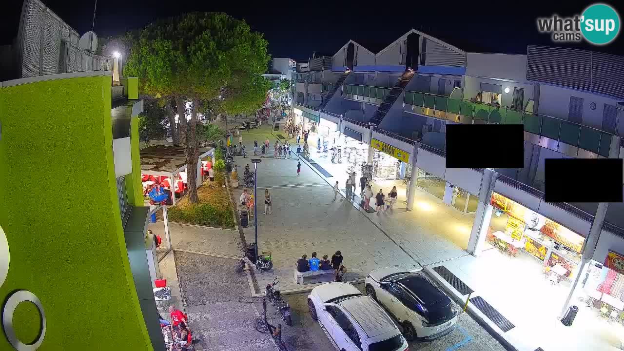 Webcam Via dello Shopping Bibione – Diretta Live