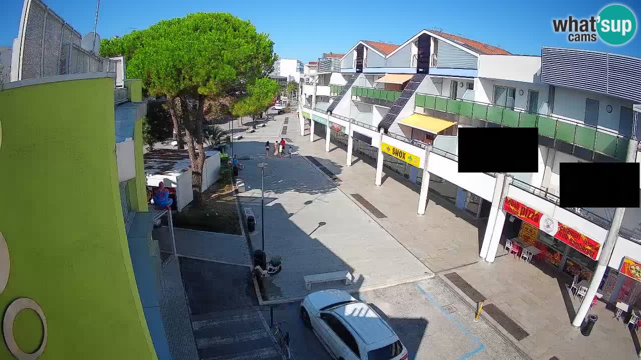 Webcam Via dello Shopping Bibione – Diretta Live