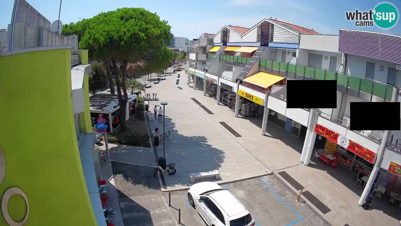 Webcam Via dello Shopping Bibione – Diretta Live