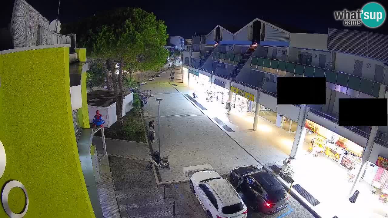 Webcam Via dello Shopping Bibione – Diretta Live