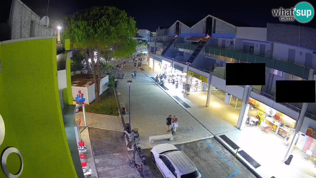 Webcam Bibione Einkaufsstraße – Liveblick