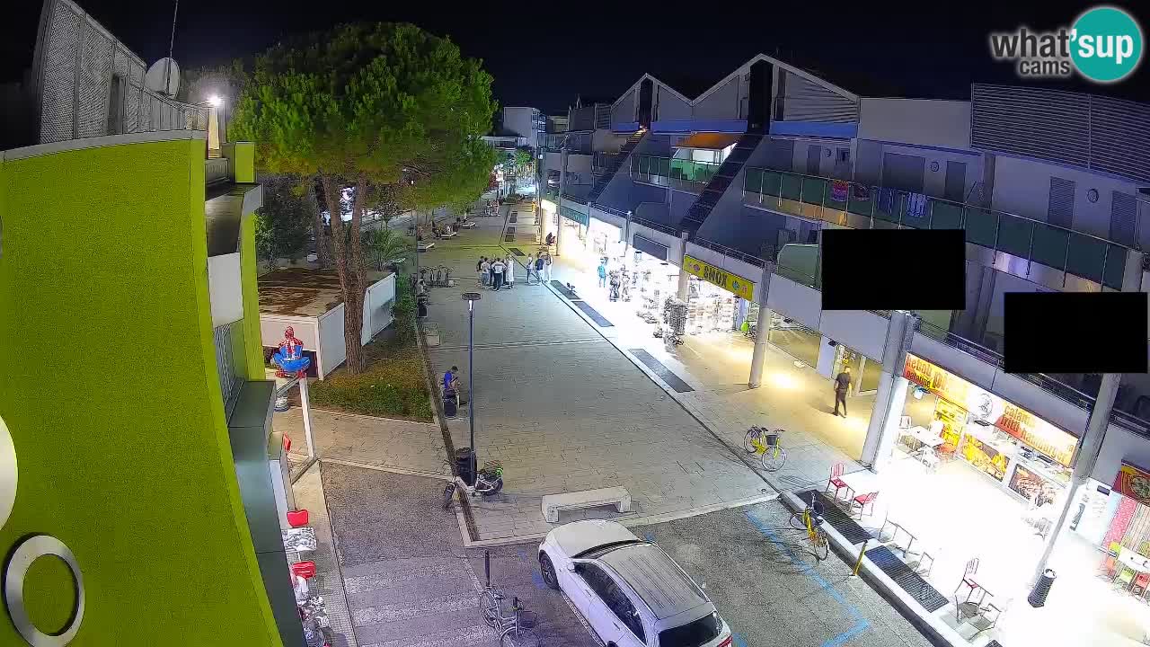 Webcam Via dello Shopping Bibione – Diretta Live