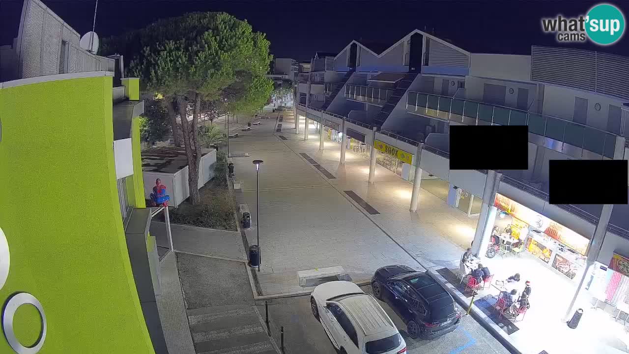 Webcam Rue Commerçante de Bibione – Vue en direct