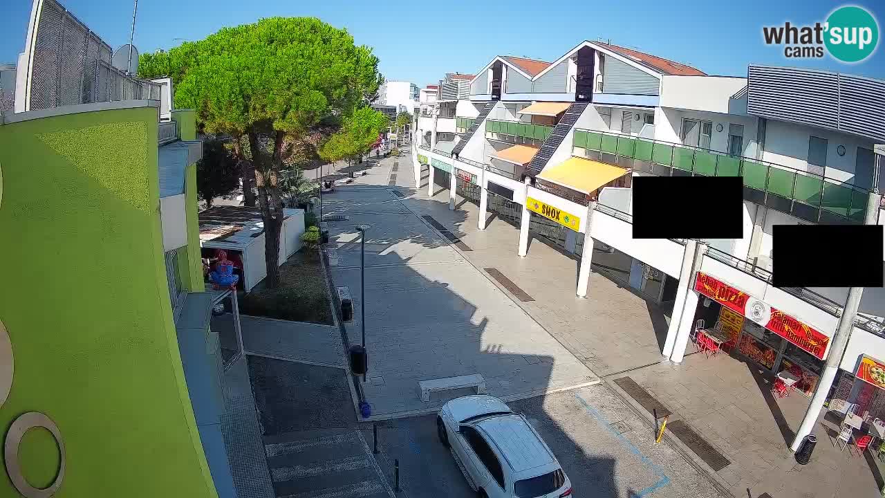 Webcam Bibione Einkaufsstraße – Liveblick