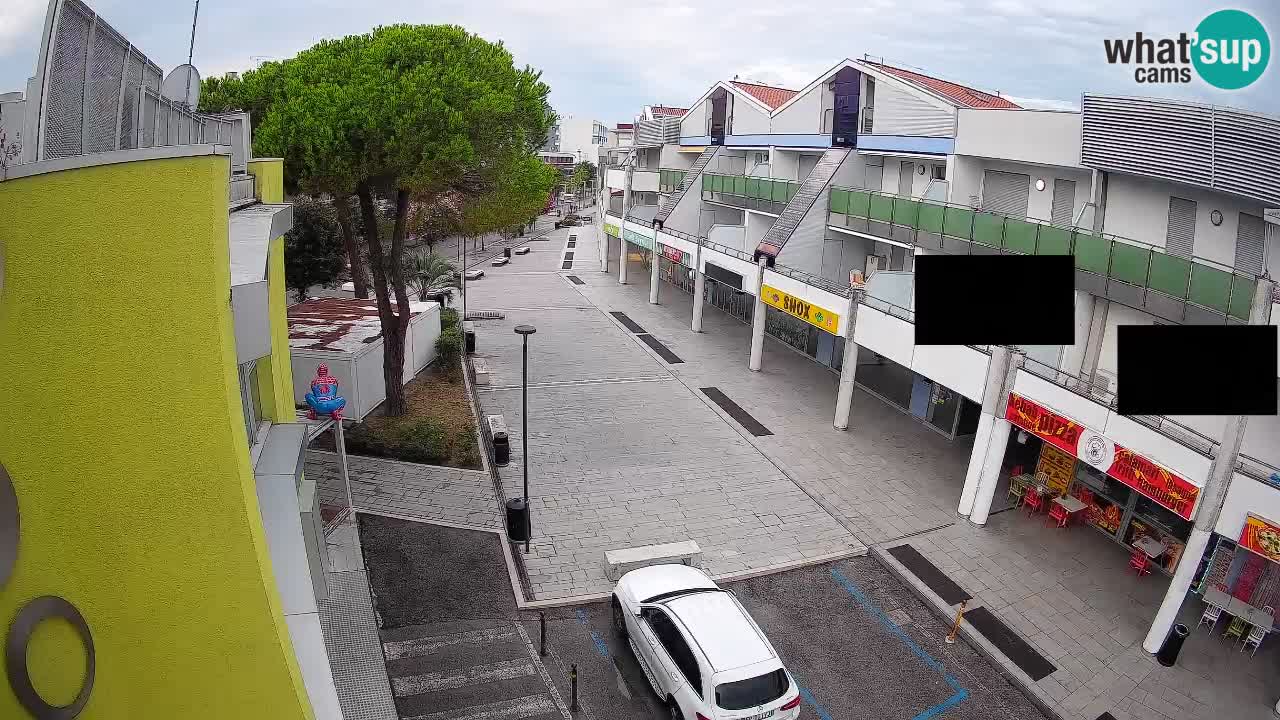 Webcam Bibione Einkaufsstraße – Liveblick