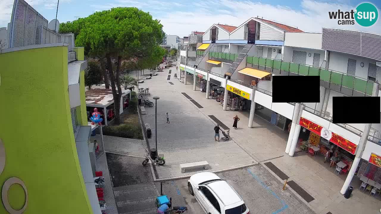 Webcam Calle Comercial de Bibione – En Directo