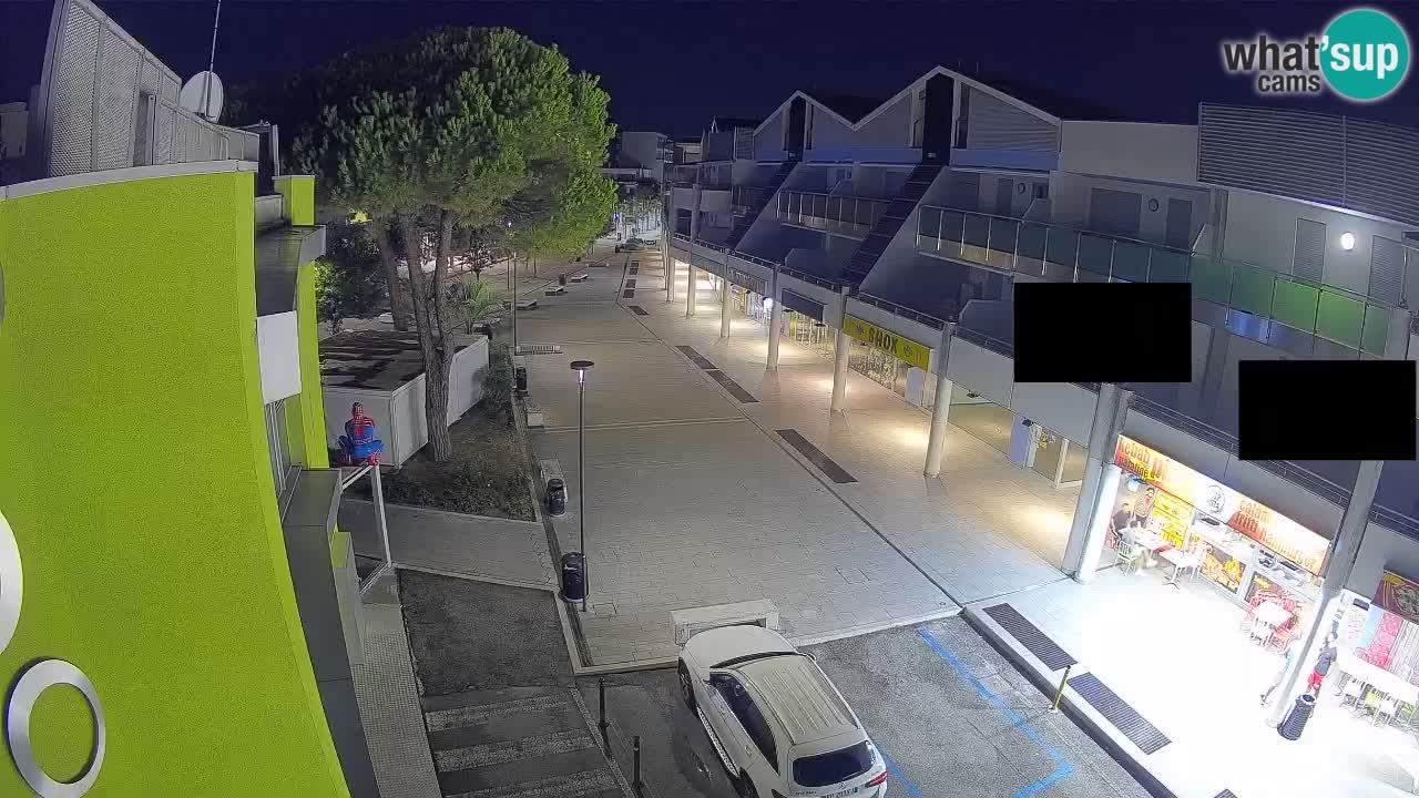 Webcam Bibione Einkaufsstraße – Liveblick