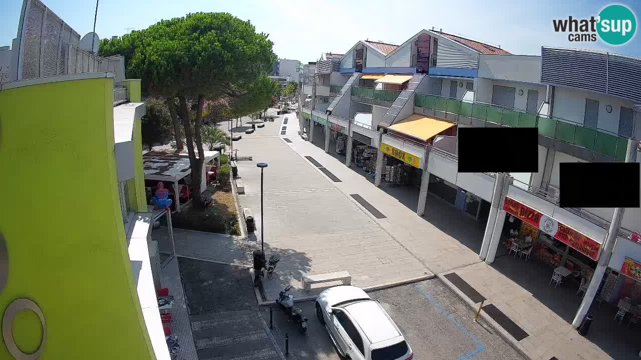 Webcam Via dello Shopping Bibione – Diretta Live